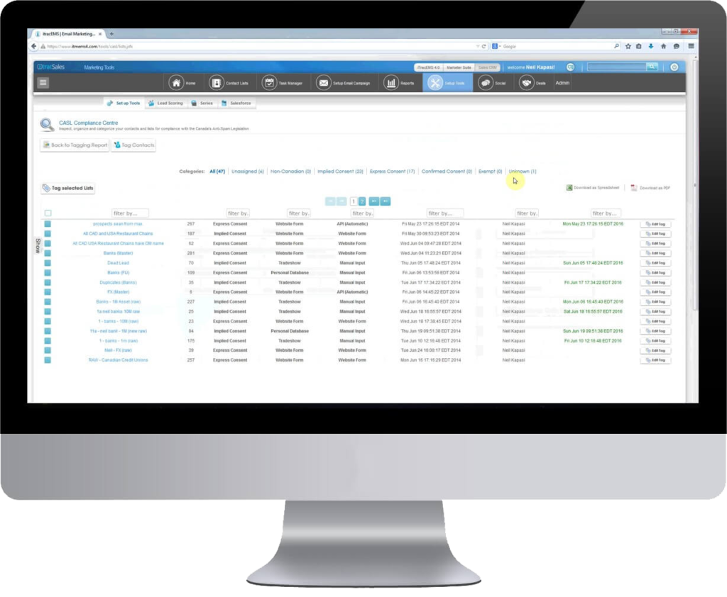 CASL: Compliance Management & Email Software | itrac